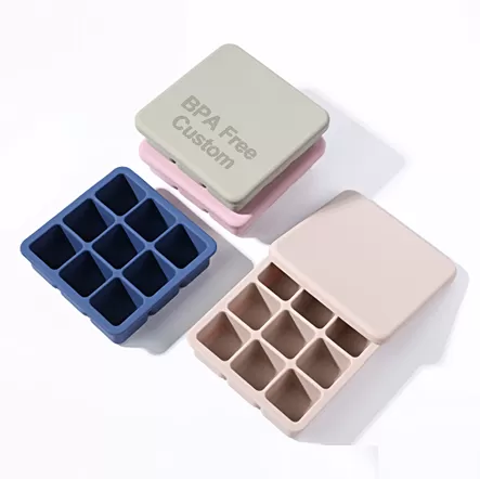 BX0076 Silicone Square Ice Cube Tray