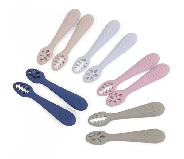 BX0109 Silicone Training Spoon For Baby
