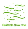 Suitable Flow Rate