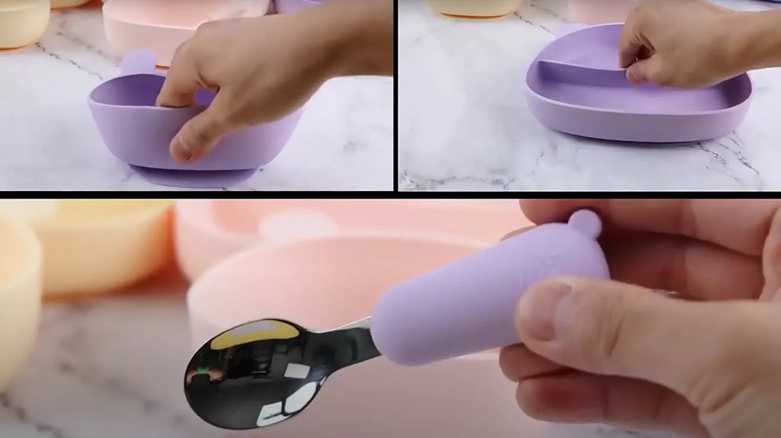 Video of ﻿﻿BX0047 BX0048 BX0049 Bear Baby Feeding Set