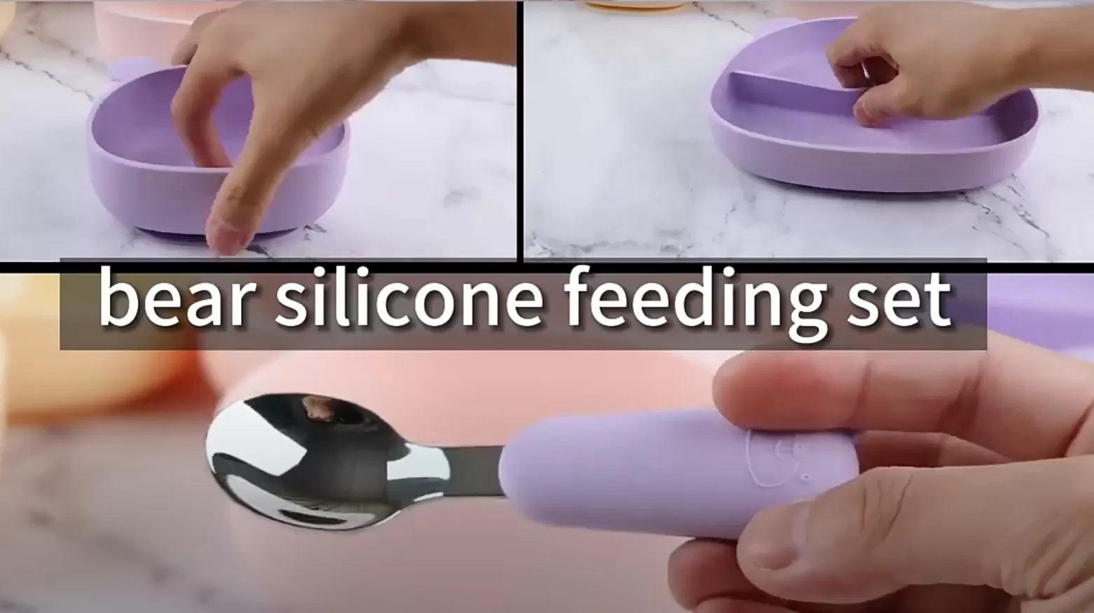 Video of ﻿﻿BX0049 Silicone +Stainless Steel Fork And Spoon Set