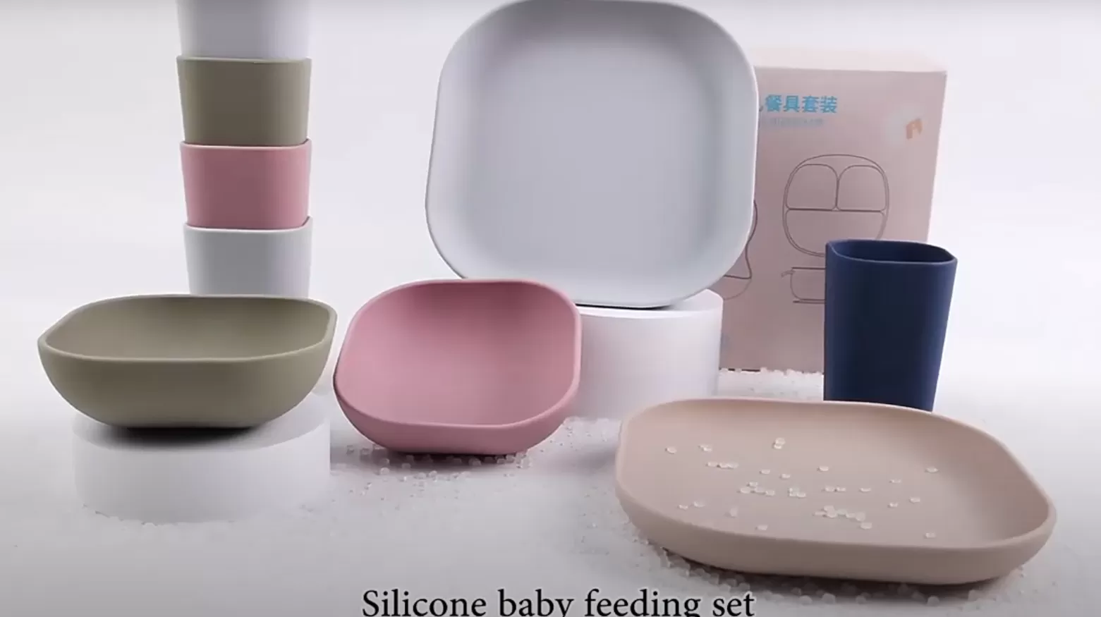 Video of ﻿BX0072 Silicone Square Dish