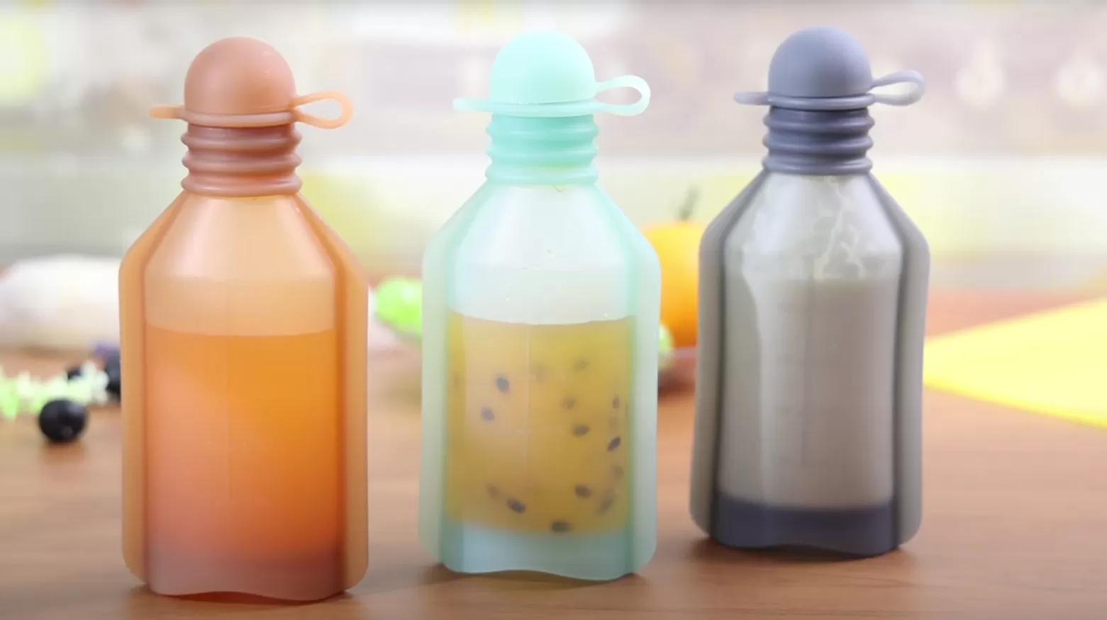 Video of BX0137 Silicone Baby Food Pouch