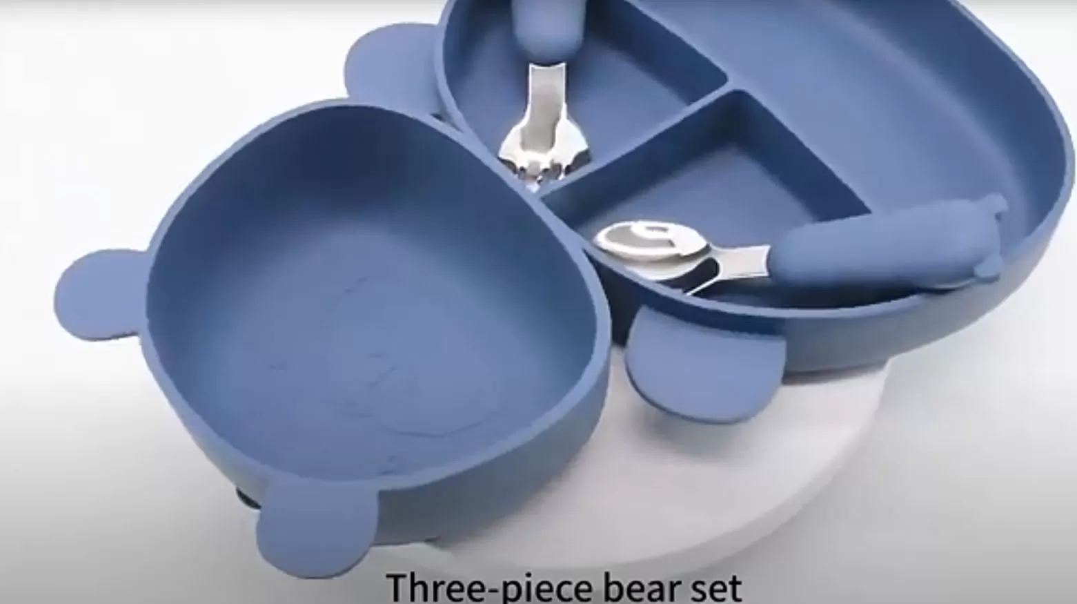 Video of ﻿BX0047 Silicone Bear Shape Bowl