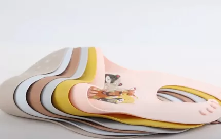 BX0005 Silicone Printed Bibs