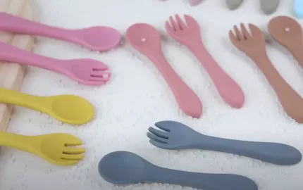 BX0025 BX0026 Silicone Fork And Spoon Set