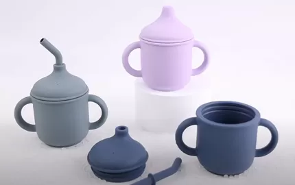 BX0045 Silicone Sippy Cup