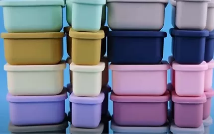 BX0057 Silicone Snack Box